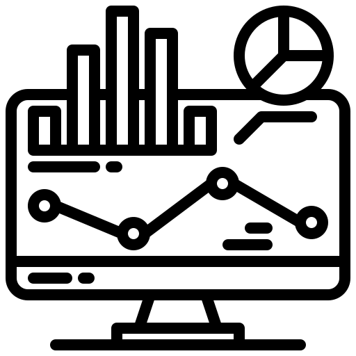 Statistics on a monitor